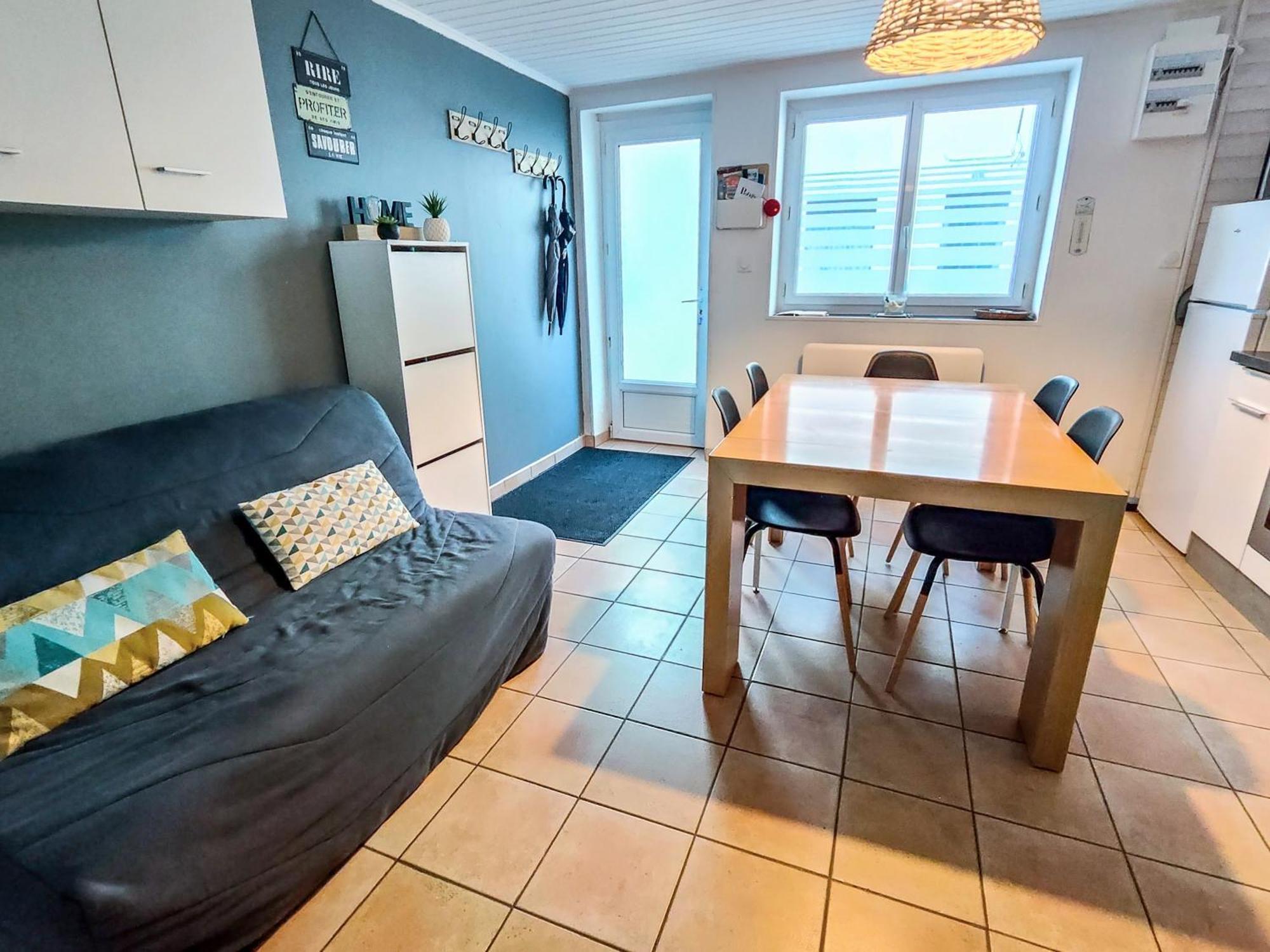 Agreable Maison Renovee En Hyper Centre Avec Patio Pornic Eksteriør billede